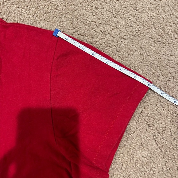 Men's AEROPOSTALE Red Camo Bear Graphic Tee - Picture 6 of 11